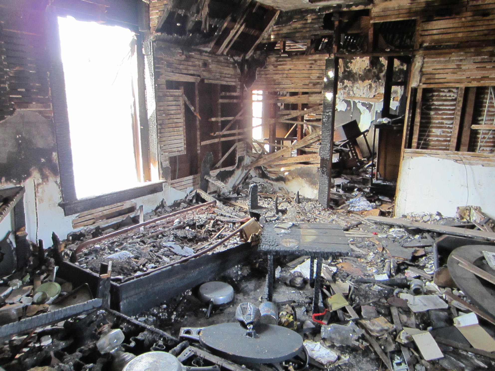 Interior Fire Damage Restoration